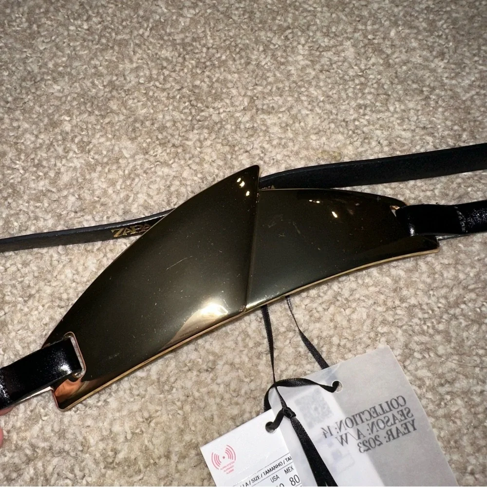 ZARA Leather Belt